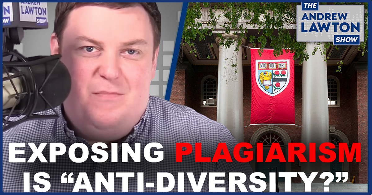 The Andrew Lawton Show | Plagiarism is okay when the left does it