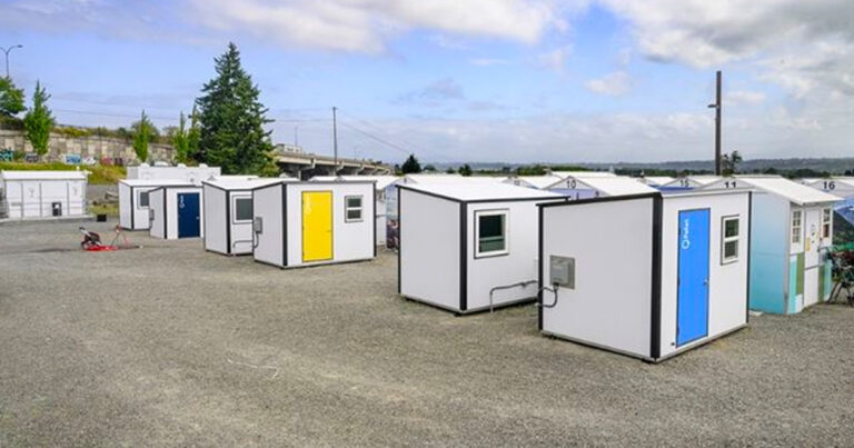 Kelowna admitting homeless into “temporary” tiny home village