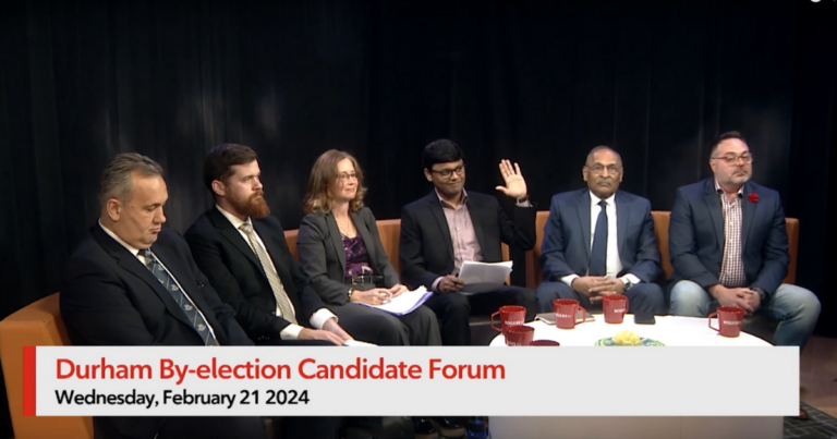 Durham byelection candidates face off in debate