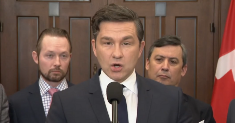 Poilievre calls Trudeau’s snap election a cover-up for Winnipeg lab scandal