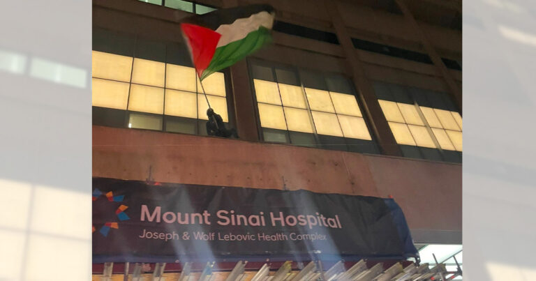 LAWTON: Pro-Palestinian mob targets Jewish hospital in Toronto
