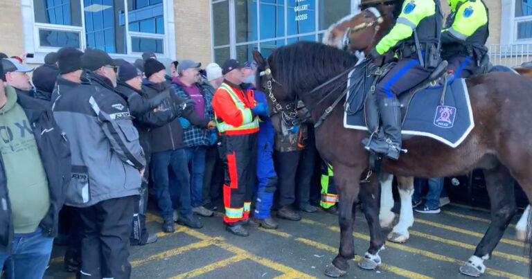 Ratio’d | Police CRACK DOWN on peaceful Newfoundland Fisheries protest