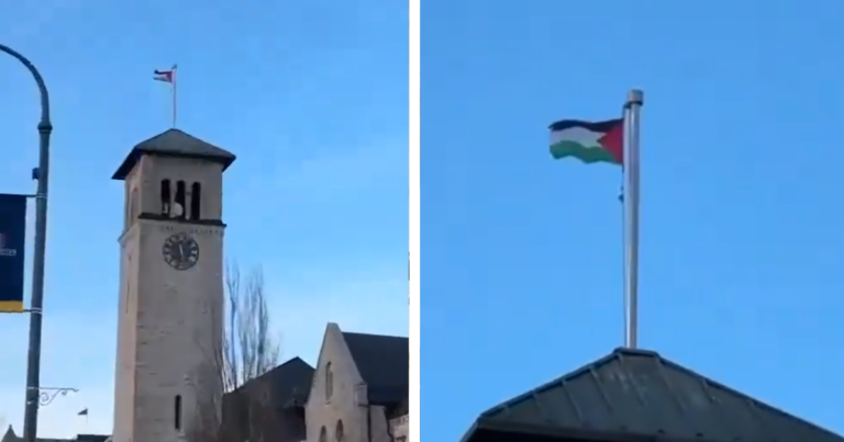 CAMPUS WATCH: Queen’s University investigating after Palestinian flag raised on clock tower