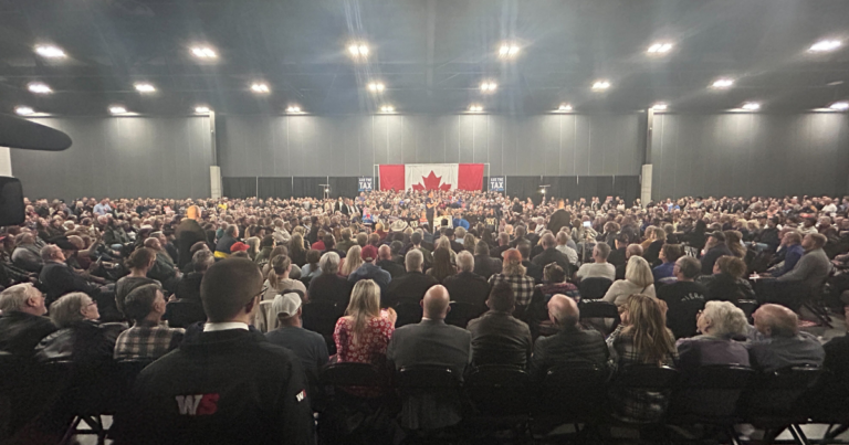 Poilievre’s Edmonton “Spike the Hike” rally gathers largest crowd yet