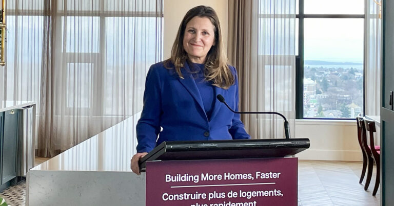 LAWTON: Chrystia Freeland takes aim at Canadian doctors
