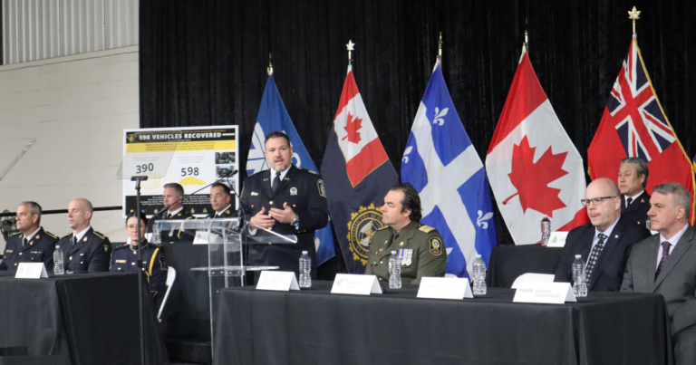 “Auto theft has reached crisis levels,” police say after recovery of 598 stolen cars