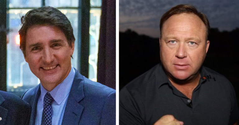 Alex Jones strikes back at Trudeau’s critique over Poilievre endorsement 