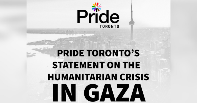 LEVY: Pride Toronto should stick to pronouns and stay out of Middle East politics