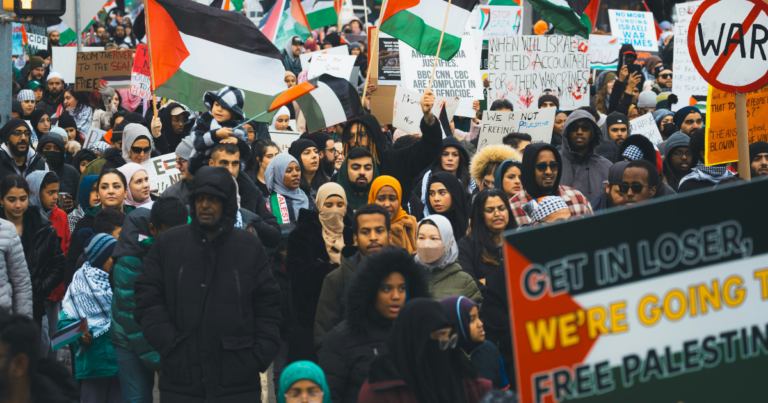 Several arrested after Toronto pro-Palestinian protest goes off the rails