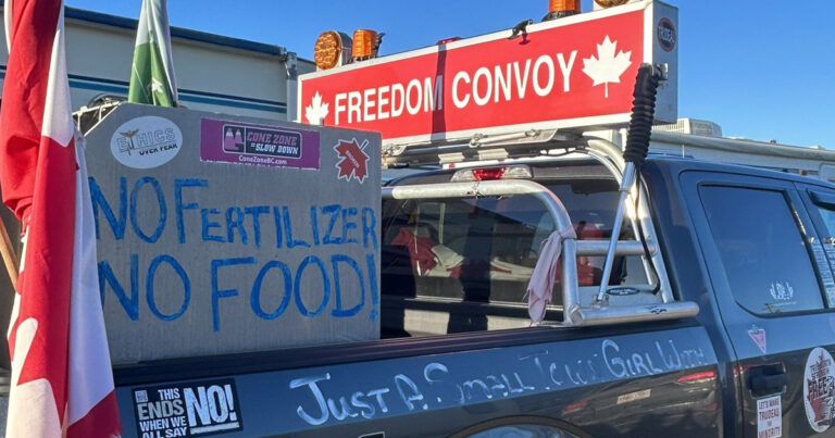 Canadians mount Freedom Convoy-styled protests against carbon tax