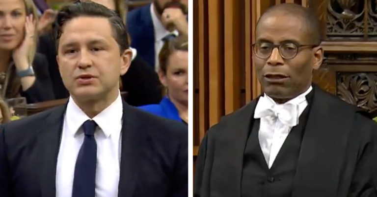 Poilievre ejected from House of Commons for calling Trudeau a “wacko”