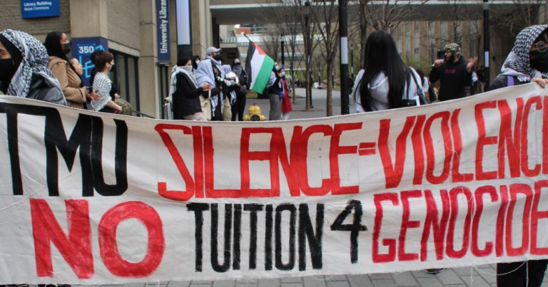 Ontario student union group voices support for anti-Israel encampments