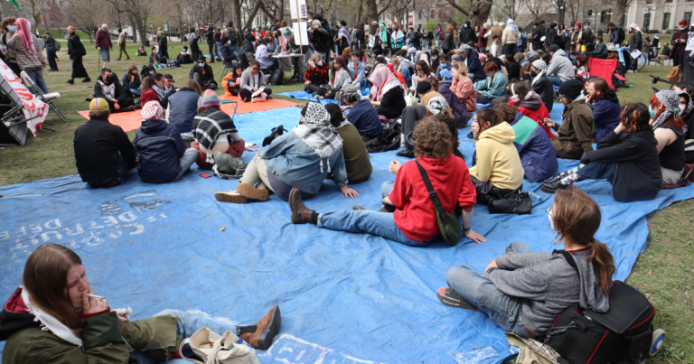 LEVY: Where are the parents of the entitled anti-Israel tent-dwellers?