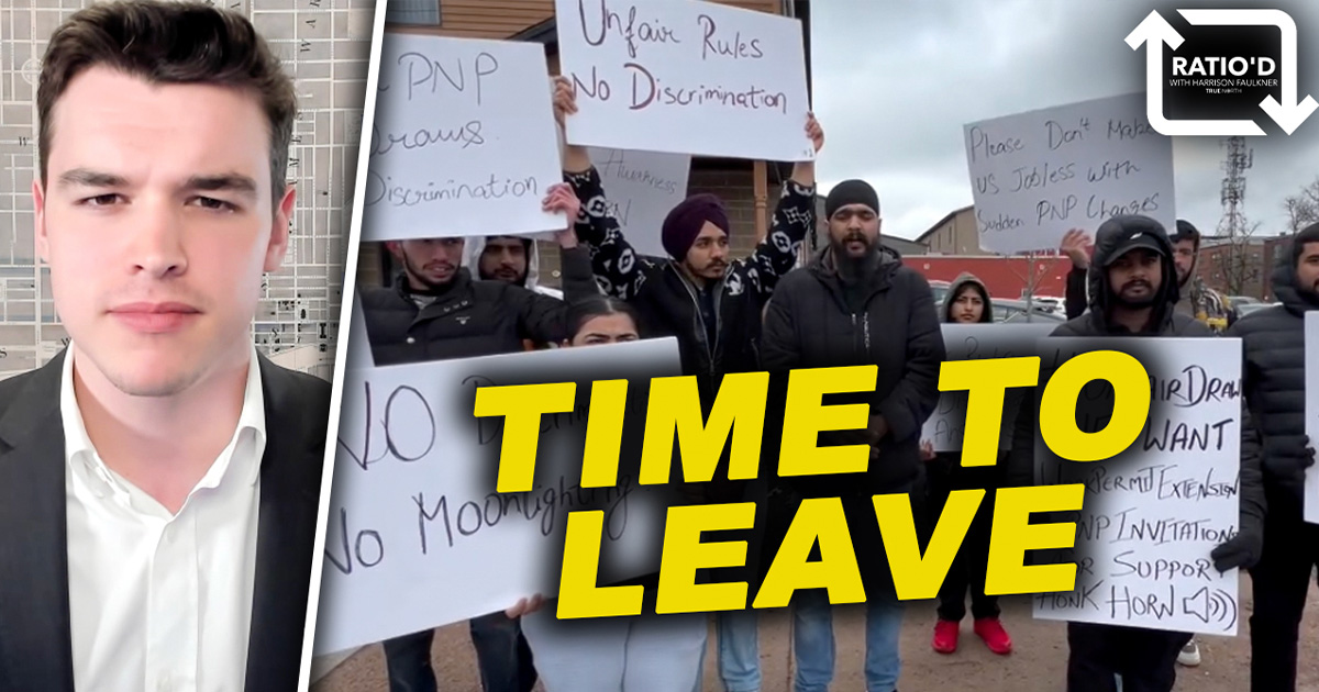 Ratio'd | Indian students PROTEST against DEPORTATION from Canada