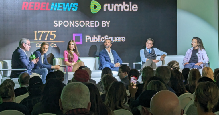 Rumble joins fight against online harms bill with Toronto event