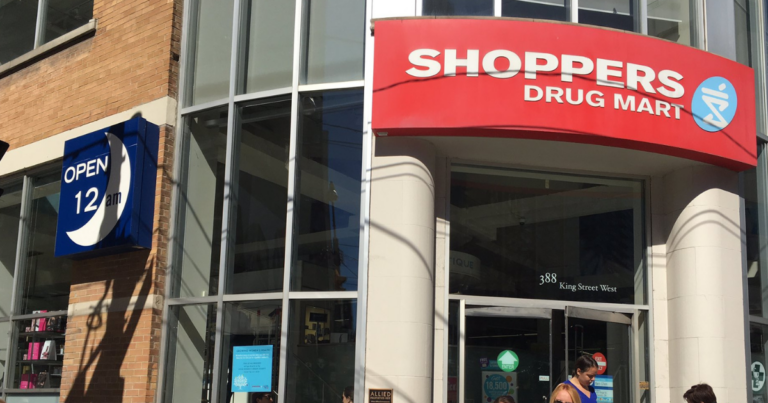 Shoppers Drug Mart in Toronto offers a part-time job with no pay