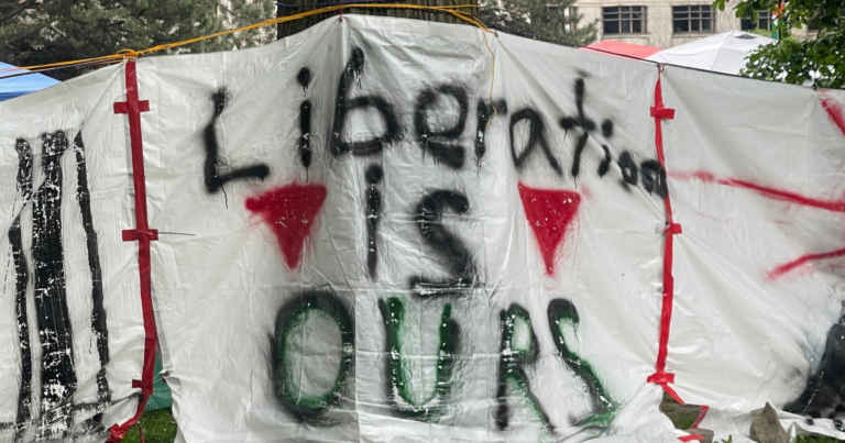 CAMPUS WATCH: Antisemitic, anti-police, pro-Hamas messages displayed at uOttawa encampment