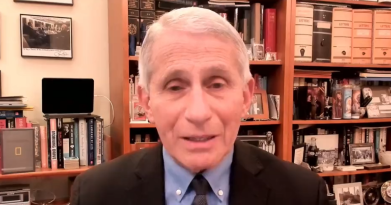 Conservative MP thinks Anthony Fauci should face “consequences” after admission he “made up” COVID policies