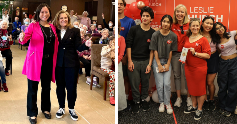 Chrystia Freeland wears $740 designer sneakers while speaking to Canadians about affordability