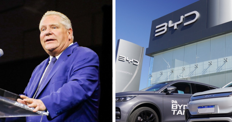 Doug Ford urges feds to crack down on Chinese EVs, other imports