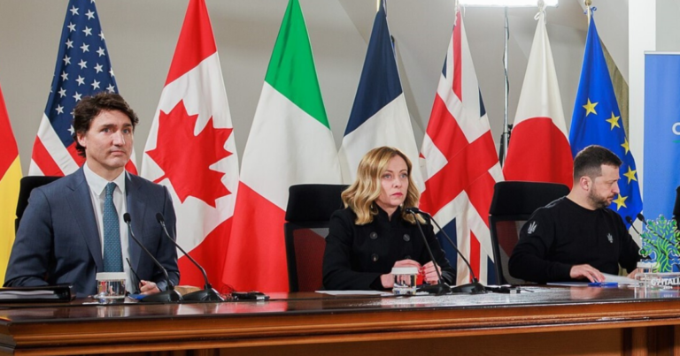 Disapproval looms over Trudeau, other leaders at high stakes G7 summit
