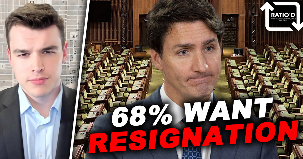 Ratio'd | Large majority of Canadians want Justin Trudeau to RESIGN!