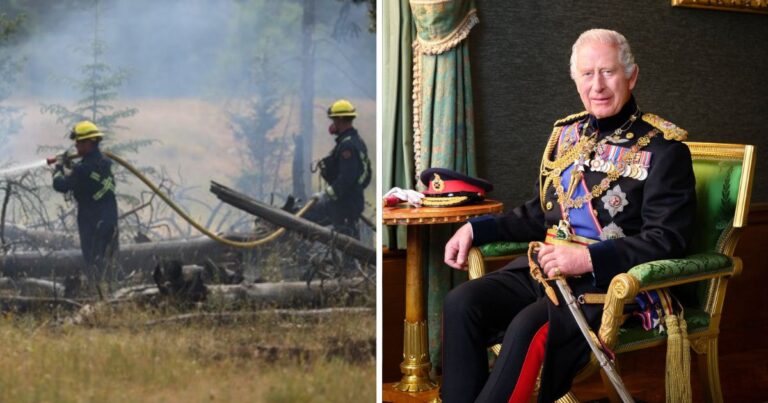 King Charles sends sympathies to victims of Jasper wildfire
