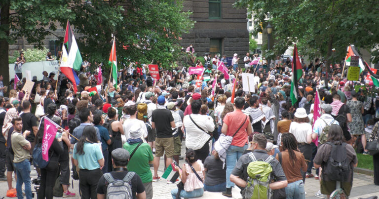 Police kick out anti-Israel sit-in protesters from U of T’s asset management offices