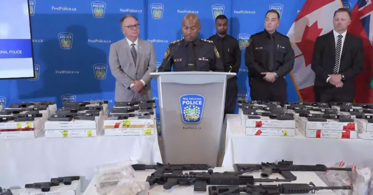 All but two out of 71 guns seized in record Peel bust were smuggled from the U.S.  