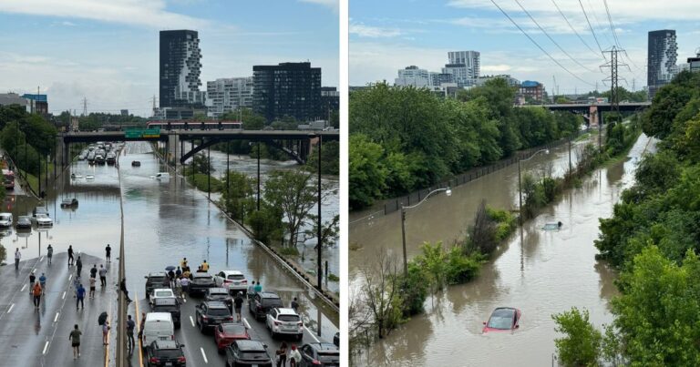Severe storm leaves 165,000 without power in Toronto, vehicles abandoned