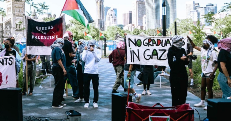 LAWTON: Police crack down on U of T’s pro-Palestine encampment