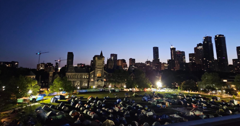 U of T anti-Israel protesters dismantle encampment before police arrive