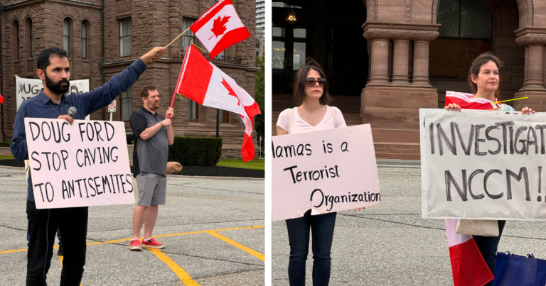 LEVY: Jews, Iranian dissidents rally in support of Goldie Ghamari