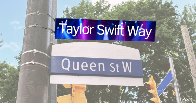 LEVY: Toronto infrastructure is crumbling but at least we’ll get Taylor Swift street signs