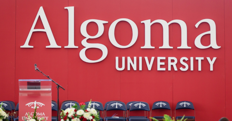 International students protesting after receiving failing grades at Brampton university