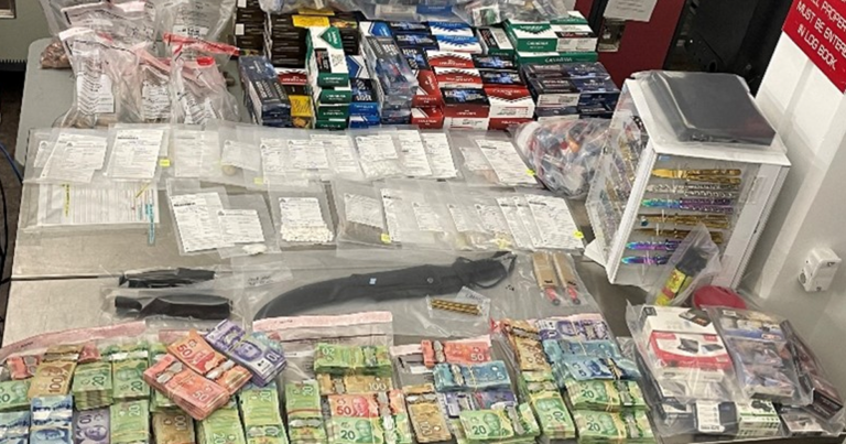 Edmonton convenience store owners charged with weapons, tobacco offences