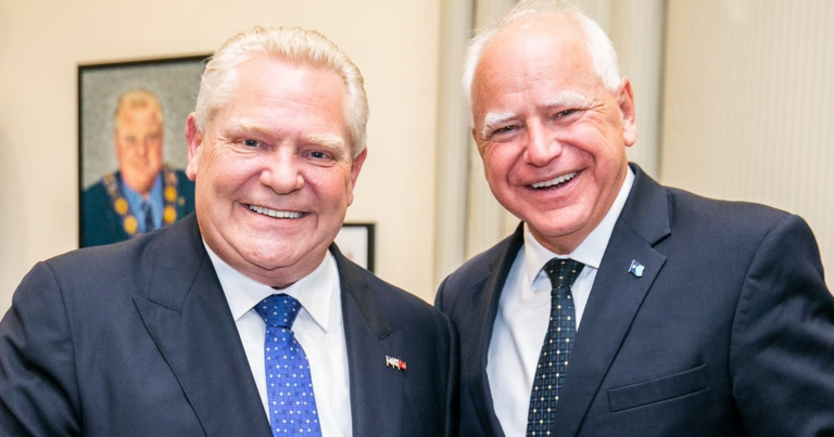 Premier Doug Ford heaps praise on Kamala Harris’ VP pick Tim Walz