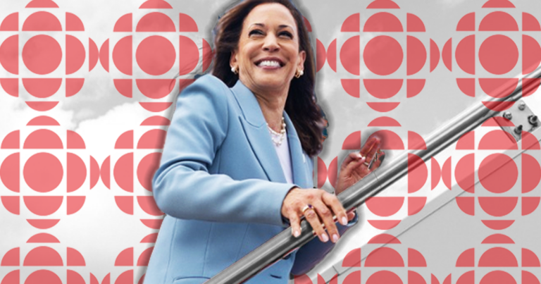 Off the Record | Canada’s state broadcaster is obsessed with Kamala Harris