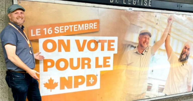 Federal NDP candidate in Montreal byelection hands out anti-Israel campaign fliers