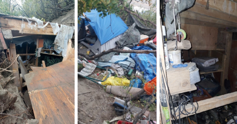 Calgary police dismantle elaborate tunnel with rooms used as homeless encampment