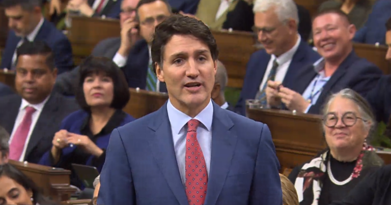 Liberal MPs left caucus meeting rallying behind Trudeau despite push to oust PM