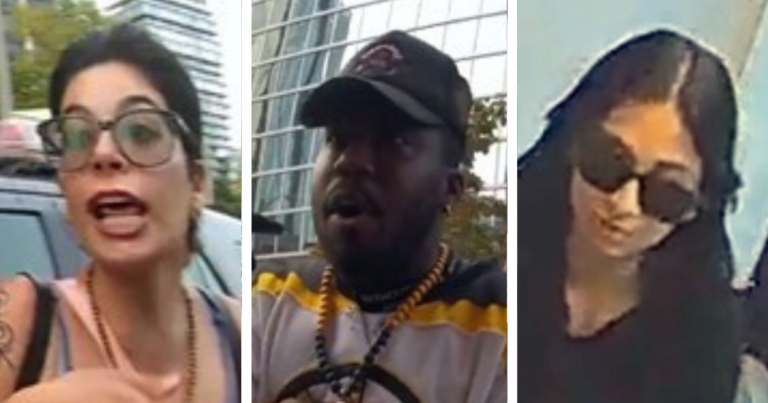 Woman arrested in connection with anti-Israel protest outside Jewish charity event