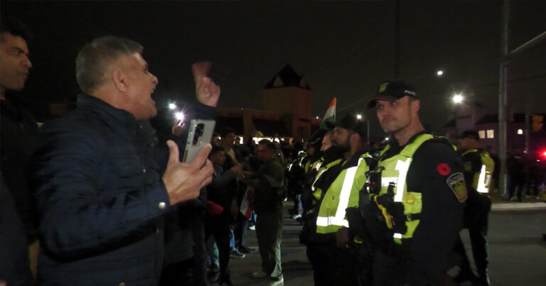 Ratio’d | Violent Indian riots TAKE OVER Brampton streets