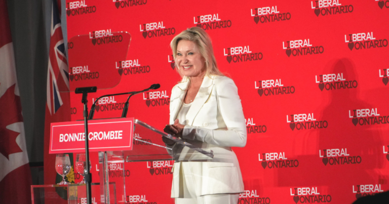 Ontario Liberal leader Bonnie Crombie bashes Trudeau’s carbon tax, rebate cheques