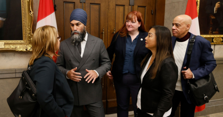 NDP MPs vote against Jagmeet Singh’s own words in latest non-confidence motion