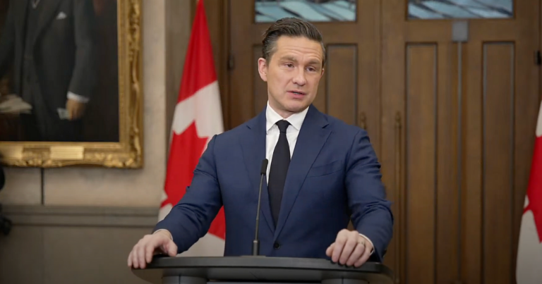 ‘We must put Canada first’: Poilievre outlines comprehensive tariff response