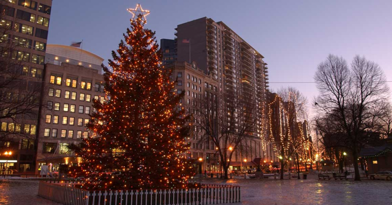 Nova Scotia gifts Boston 53rd Christmas tree in thanks for Halifax Explosion aid