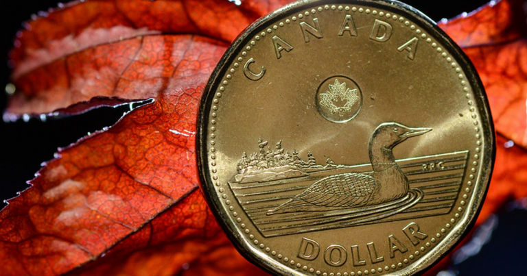 Canadian dollar hits lowest point since start of pandemic