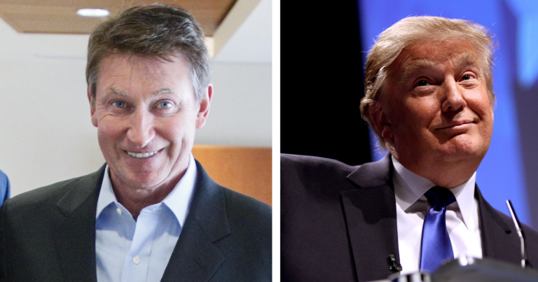 Trump suggests Canadians draft Wayne Gretzky as prime minister