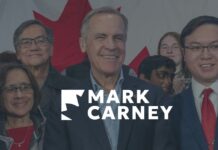 Mark Carney quietly changes campaign logo after trademark dispute